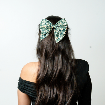 Evermore Green French Bow