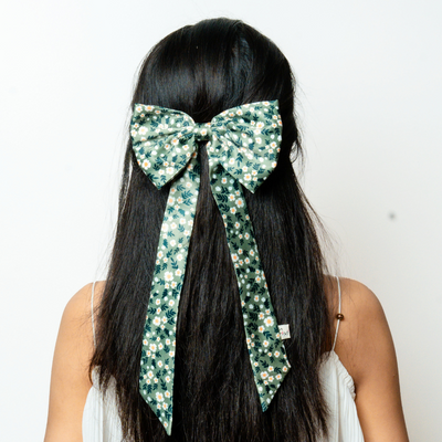 Evermore Green Bow with Tail
