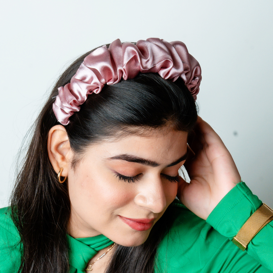 Rosegold Scrunchie Hairband