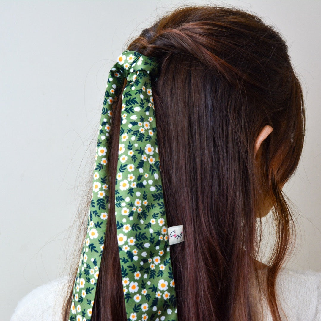 Evermore Greens Hairtie Scarf